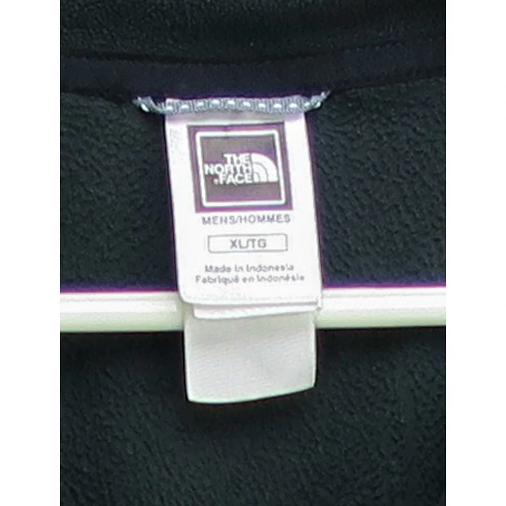 Mens XL Black Quarter Zip Fleece Pullover Lightweight | The North Face TKA 100
